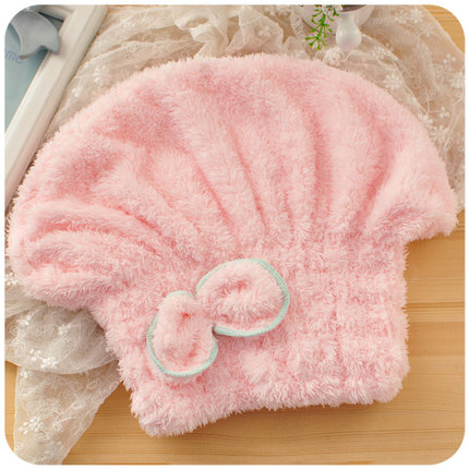 日本加大加厚超强吸水干发帽 擦头发速干包头巾 韩国浴帽干发毛巾