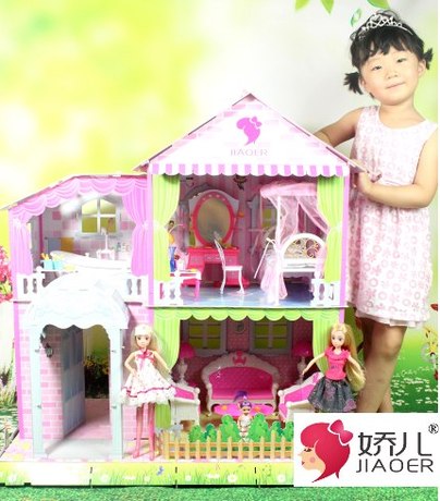 超大超豪华芭比娃娃甜甜屋双层别墅正品套装礼盒过家家女孩玩具屋
