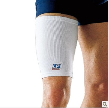 正品 欧比护具 护大腿 简易超薄透气保暖 护套预防肌肉拉伤LP602