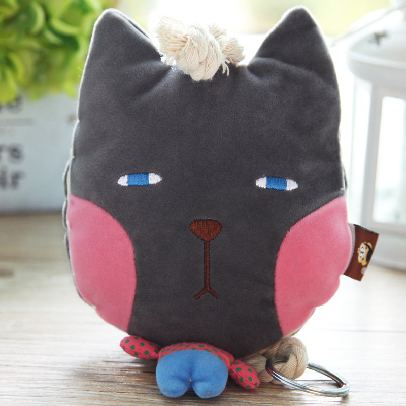 韩版可爱卡通三合一钥匙包结婚礼物婚庆公司活动礼品娃娃