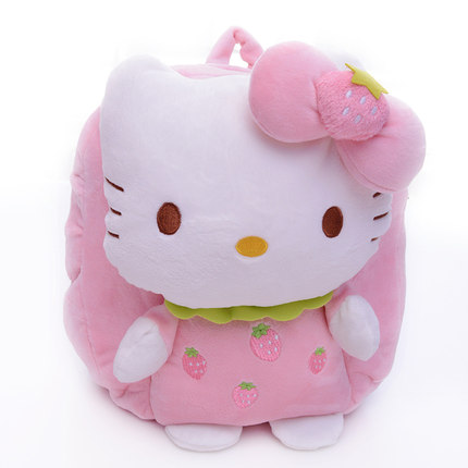 正版hellokitty儿童书包可爱韩版男女童幼儿园中小班宝宝双肩背包