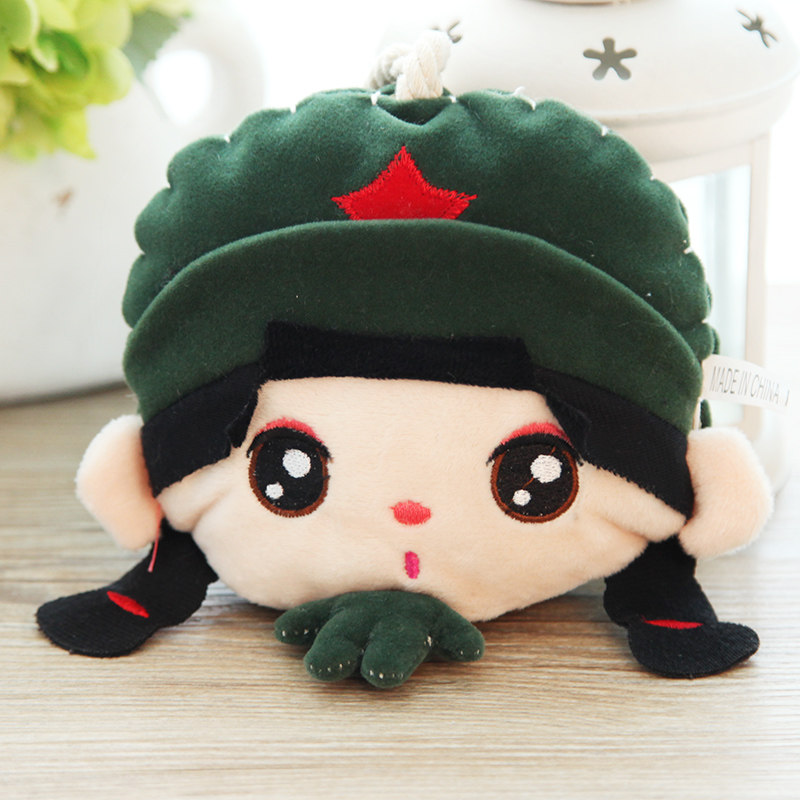 韩版可爱卡通三合一钥匙包结婚礼物婚庆公司活动礼品娃娃