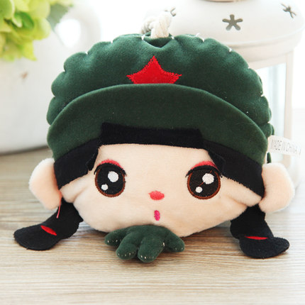 韩版可爱卡通三合一钥匙包结婚礼物婚庆公司活动礼品娃娃