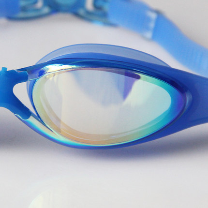 佑游正品 电镀平光泳镜 大框防水防雾游泳眼镜 男/女 包邮