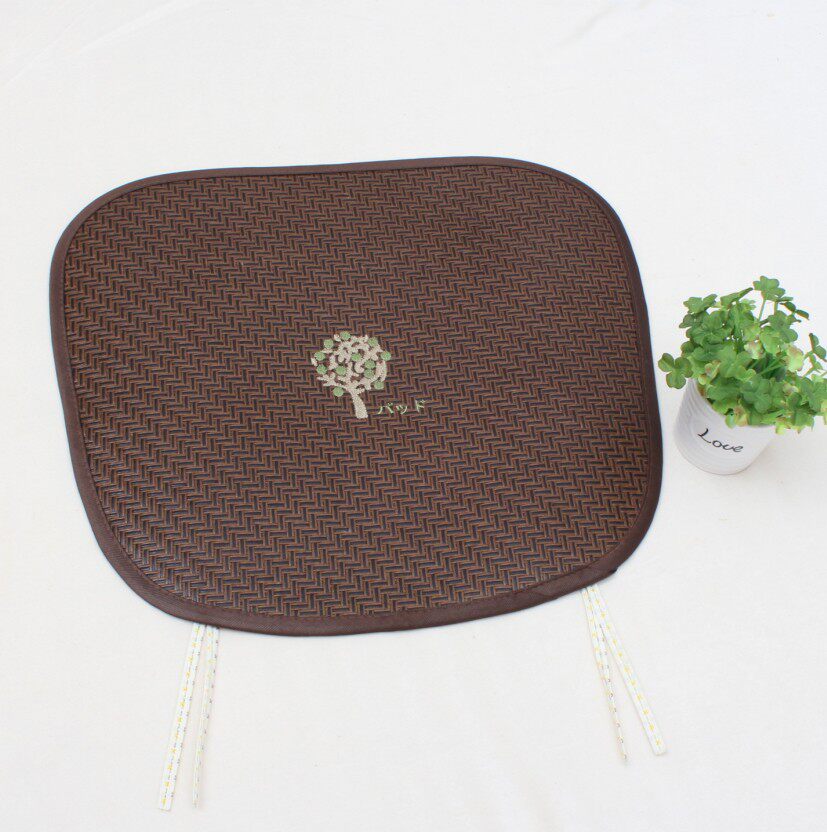 半岛良品 夏季竹炭坐垫 餐椅垫汽车垫 凉垫办公椅垫 电脑椅子垫