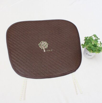 半岛良品 夏季竹炭坐垫 餐椅垫汽车垫 凉垫办公椅垫 电脑椅子垫