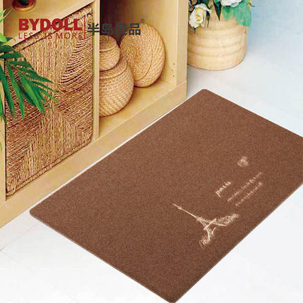 半岛良品 超薄蹭灰土垫脚垫地毯 门口入户进门地垫50*80cm