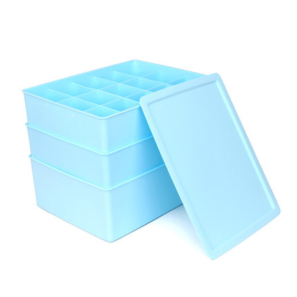 每时美家 环保塑料内衣收纳盒 三层组合整理储物袜子文胸收纳箱