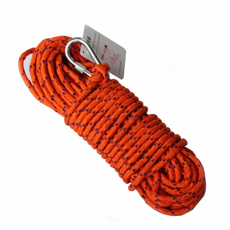 独行客攀岩登山绳子 缓速降救生绳索 安全逃生绳 满20米全国包邮