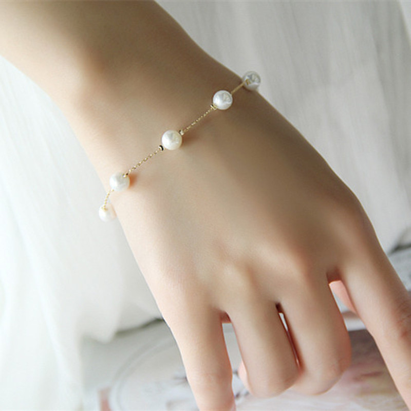 包邮珍珠项链锁骨链女短款韩国珍珠项链配饰项链韩版时尚装饰品女