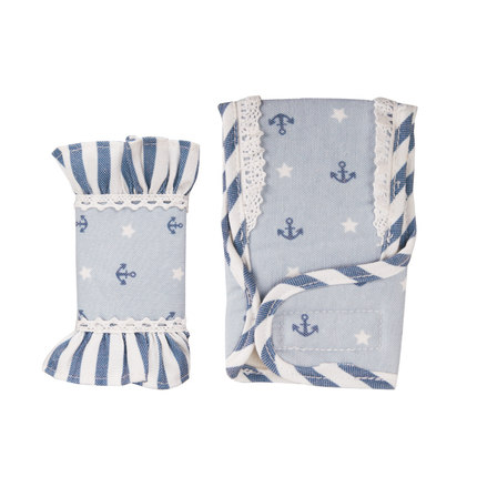 奥特莱芙爱琴海 蕾丝汽车手刹套+排挡套 可爱装饰防尘套挡把套2件