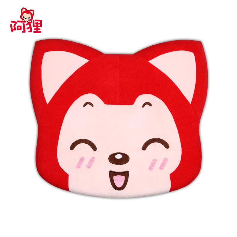 阿狸 可爱卡通汽车方形坐垫 四季通用座垫 无靠背车用坐椅垫饰品