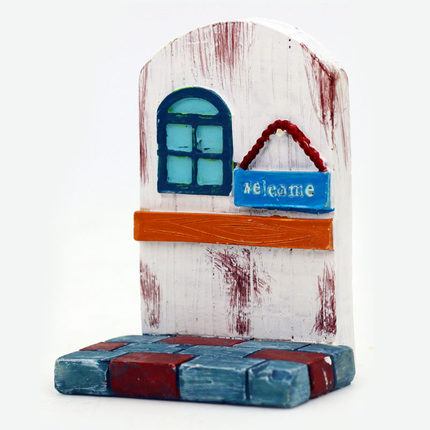 如果杂货创意田园家居生活场景摆件挂件地中海小屋工艺品装饰挂饰