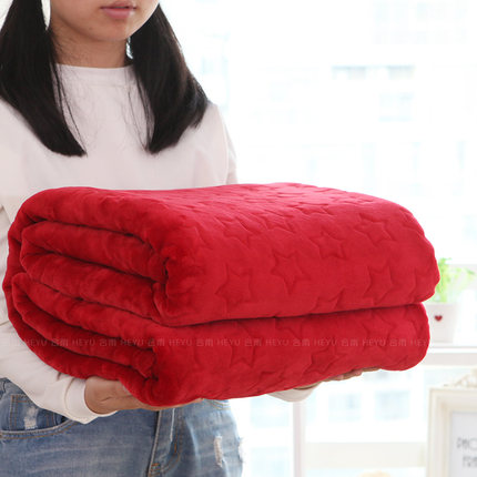 合雨毛毯珊瑚绒毯子冬季加厚保暖法兰绒床单休闲毯空调毯新品特价