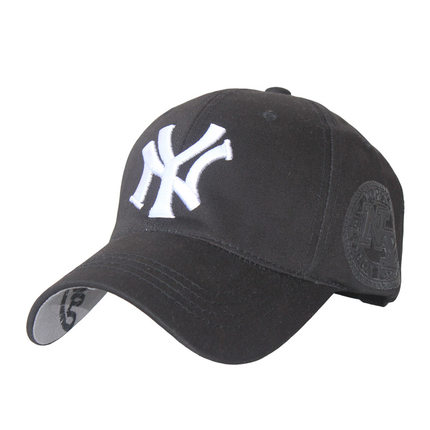 择信韩版时尚涂鸦韩国ny棒球帽鸭舌帽春夏时尚男女帽子户外休闲帽