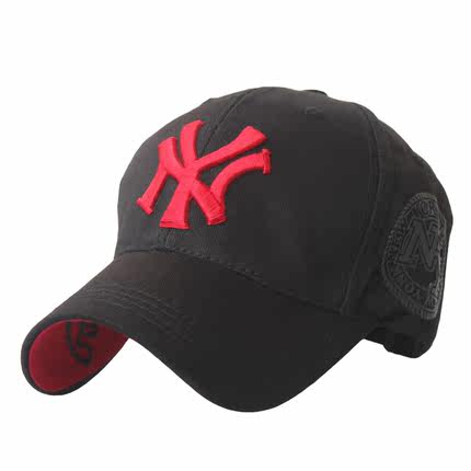 择信韩版时尚涂鸦韩国ny棒球帽鸭舌帽春夏时尚男女帽子户外休闲帽