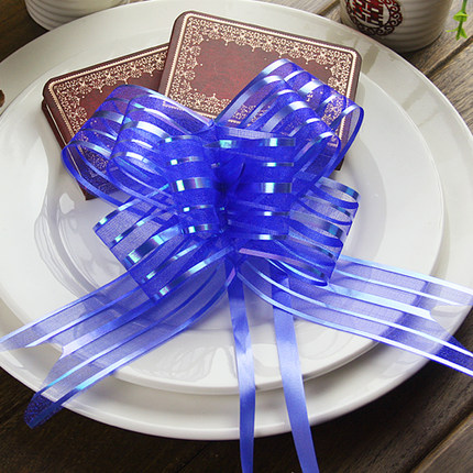 转角爱婚庆用品 结婚车装饰手拉花 车门把手拉花 礼品包装拉花