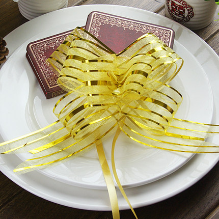 转角爱婚庆用品 结婚车装饰手拉花 车门把手拉花 礼品包装拉花