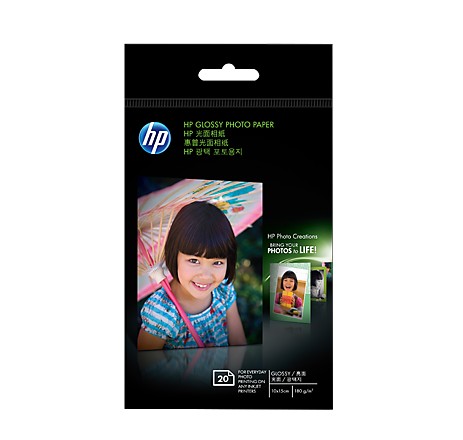 HP/惠普 照片纸 A6 幅面 高光 相片纸 高品质 相纸 180g 10*15