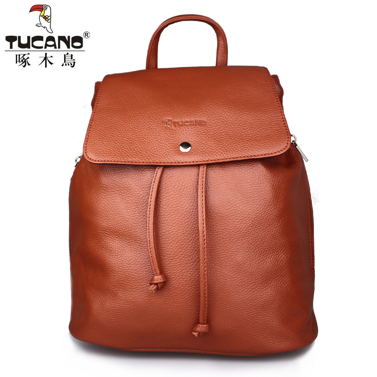 正品啄木鸟女包书包真皮牛皮双肩包潮韩版文艺