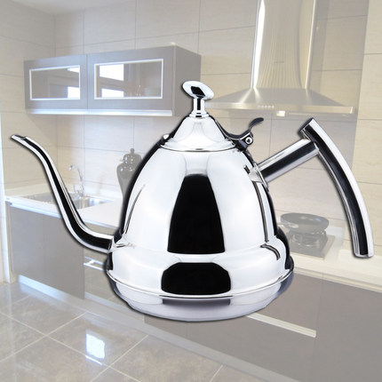 Genta imported 304 stainless steel kettle 1.2L teapot kettle cooker pot Phoenix