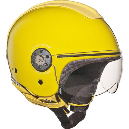 Italian luxury brand DIESEL helmet half helmet motorcycle helmet helmet ultra-stylish personality
