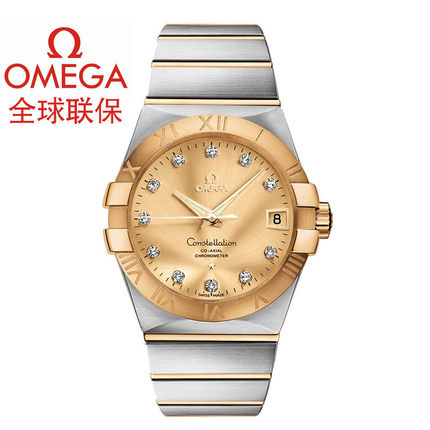 Warranty Omega Omega Constellation Mens Watch 123.20.38.21.58.001 mechanical watches