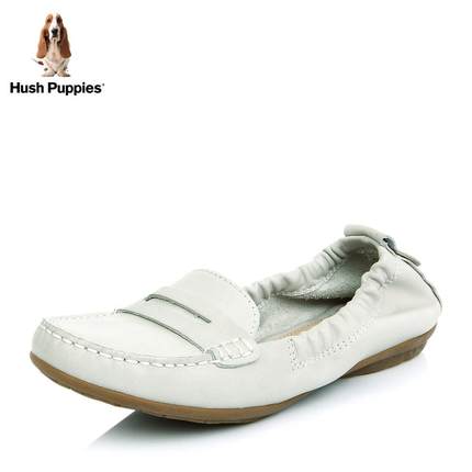 Hush Puppies waxed leather shoes 