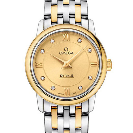 Swiss Omega Omega ladies watch butterflies flying series of quartz watches genuine 424.20.27.60.58.001