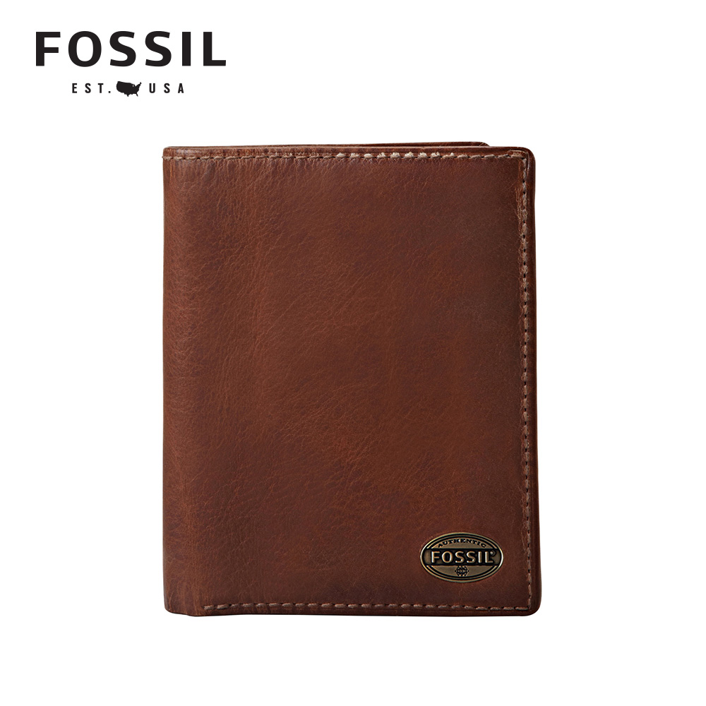 Fossil 男式钱包ESTATE系列ML322559 商务休闲短款钱包