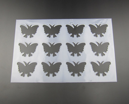 DIY硅胶插片巧克力模 瓦片酥 教程 饼干模具/烘焙模具满100元包邮