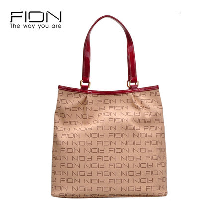 Fion Fei Anni Temperament Professional Fashion Letters Printed Fion Fei Anni Temperament Professional Fashion Letters Printed Shoulder Bag Handbag Fdisbg Red